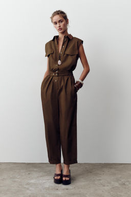 POPLIN JUMPSUIT