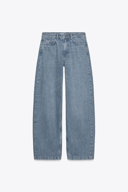 BAGGY MID-WAIST JEANS - Zara фото 4
