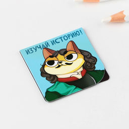 Магнитные закладки в открытке, 4 шт Коты учёные - Artfox фото 5