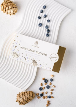 ? Москва ? Мягкий грильяж ?Кедровое золото с черникой?, 85 г