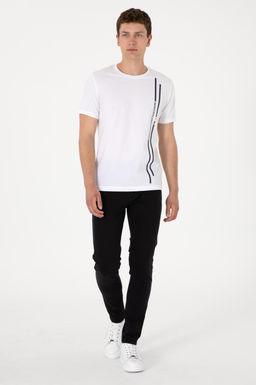 Erkek Siyah Jean Pantolon Sepette S_rpriz _ndirim