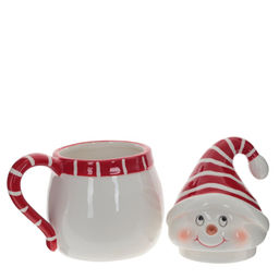 Кружка "Снеговик", 350 мл, L12,5 W9,5 H16,5 см