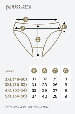 Женские трусы-слипы 7 шт. Nicoletta фото 2