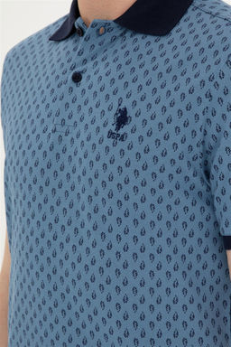 Мужская футболка цвета индиго Неожиданная скидка в корзине - U.s. polo assn фото 7