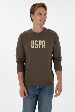 Erkek Vizon Sweatshirt Sepette S_rpriz _ndirim - U.s. polo assn фото 3