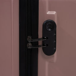 Чемодан большой 28 кодовый замок, цвет розовый - Simaland фото 7