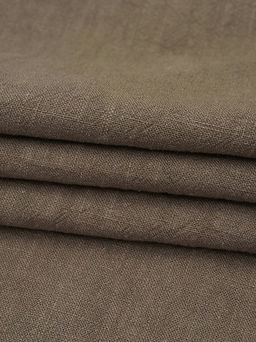 Крапива Рами (Ramie) цв.Кофейно-серый, СОРТ2, ш.1.4м, крапива-100%, 240гр/м.кв - Купава фото 6