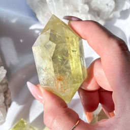 Кристалл двухконечный из Цитрина - Радуга самоцветов фото 3