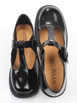 06-M47-16 BLACK Туфли женские (натуральная кожа)