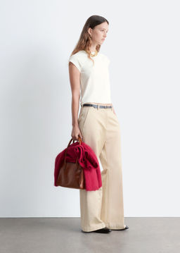 Camiseta ajustada con mangas ragl?n - H&m фото 3