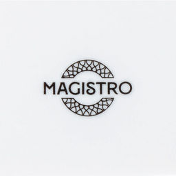 Салатник Magistro Rodos, 1.4 л, 20×9 см, фарфор, белый