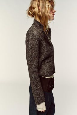 JASP_ KNIT CARDIGAN - Zara фото 4
