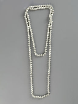 Карнавальный костюм Гэтсби, платье, боа, перчатки, бусы, р-р. 46-48 - Страна карнавалия фото 11