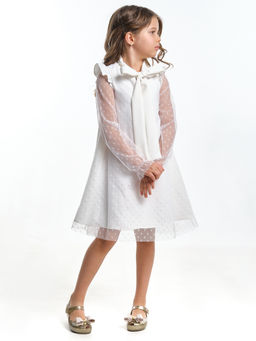 Платье нарядное праздничное UD 7123 касар горошек - Mini maxi фото 5