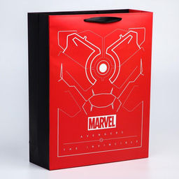Пакет ламинированный вертикальный, 31 х 40х 11 см Tony Stark, Мстители