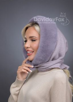 ВИДЕООБЗОР Платок Трикотаж Норка Чертополох - Davidovfox фото 2