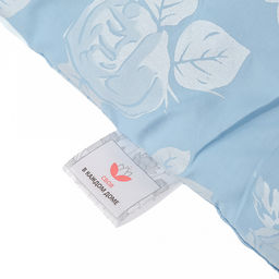 Одеяло Евро "Розы" на голубом, классическое/зимнее, 200х220см, наполнитель 400г/м2, файбер высшего сорта, чехол поплекс (пэ100%), стеганое, упак "Компакт" пакет ПВХ, еврослот, д25х55см/1,2кг, "Домашняя мода" (Россия)