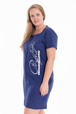 Халат М322107Пе синий - Елена фото 3