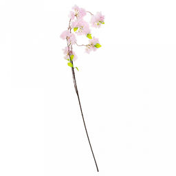 Декоративная ветка "Сакура" цвет - светло-розовый, 130см (Китай)