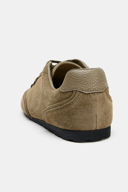 LEATHER SNEAKERS - Zara фото 6