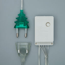 Гирлянда Занавес 2?1.5 м с насадками Ёжики, IP20, прозрачная нить, 360 LED, свечение мульти, 8 режимов, 220 В - Luazon lighting фото 5