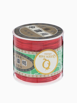 Шнур Шамбала длина 100 м, d=1 мм, ярко-красный