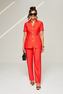 Костюм 6309 алый - B&F фото 3