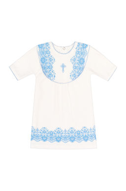 Комплект для крещения белыйголубой - Утенок фото 22