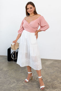 Юбка МЮ-959 белый