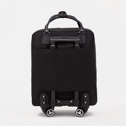 Сумка дорожная 2 в 1 на колёсах 20, отдел на молнии, 4 наружных кармана, цвет чёрный - Simaland фото 4