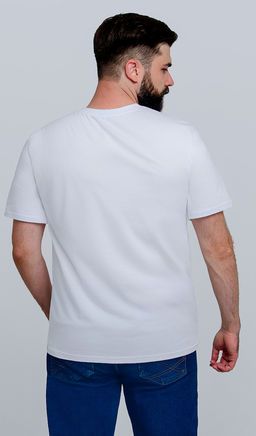 Арт. 67126 Футболка мужская 48-56 (5 шт) Цвет:белый - Идеал фото 3