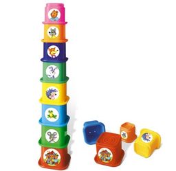 Пирамидка "Теремок" (01547, "Stellar") в пакете 19*6,5*12,5см