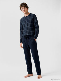 Regular Fit Erkek Pijama Tak?m?
