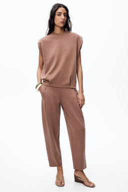 WASHED PLEATED TROUSERS - Zara фото 18