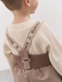 Полукомбинезон демисезонный мембранный Латте 0+ - Bungly фото 6