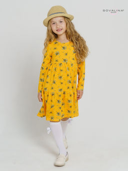 Платье Тиана одуванчики на желтом - Sovalina фото 7