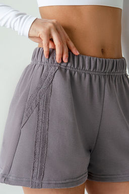 Арт.15-503/2 Шорты женские 44-50 (4 шт) Цвет:темно-серый - Калинка фото 5