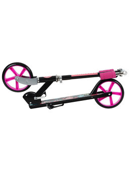 Самокат GRAFFITI, складной, колёса PU 200 мм, ABEC 7, цвет чёрный