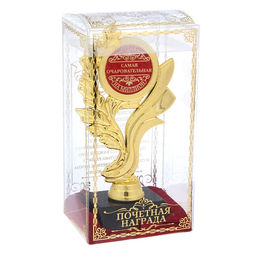 Кубок Самая очаровательная, наградная фигура, золото, 17.5?9?6.3 см, пластик