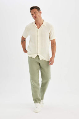 Yazl?k Jogger Pantolon Relax Fit Rahat Kesim Pamuklu Duz Paca - Defacto фото 6