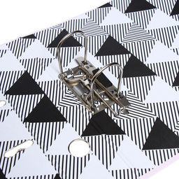 Пaпкa-регистратор А4 75мм Calligrata ламинированная, светлая сирень  фото 7