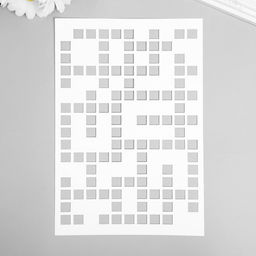 Трафарет пластик «Кросс», шаблон, 24×16 см