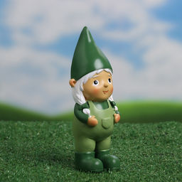 Садовая фигура из пластика «Гном Лили», 18×7×6 см