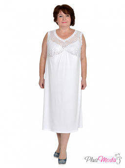 Сорочка Модель №854 размеры 44-84 - Plusmoda фото 2