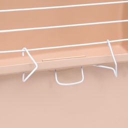 Клетка для грызунов Пижон №1 складная, 58 х 40 х 34 см (+миска, 2 кормушки), бежевая  фото 3