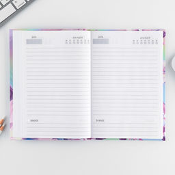 Набор «Расцветай»: ежедневник 80 листов и ручка