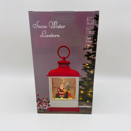 Новогодний декор стекло - Фонарь-окно красный 23 см (арт. WDL-23018A/B) в ассортименте - Ип лебедев о.ю фото 3