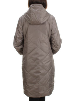 22098 DK.BEIGE Куртка демисезонная двухсторонняя женская (80 гр. синтепон) - Fashion фото 5