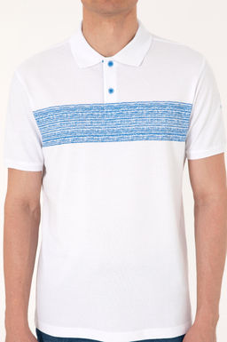 Erkek Regular Fit Polo Yaka Beyaz Ti__rt Sepette S_rpriz _ndirim - U.s. polo assn фото 6