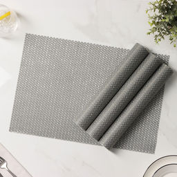 Набор салфеток сервировочных Доляна Star, 4 шт, 4530 см, цвет серый  фото 4